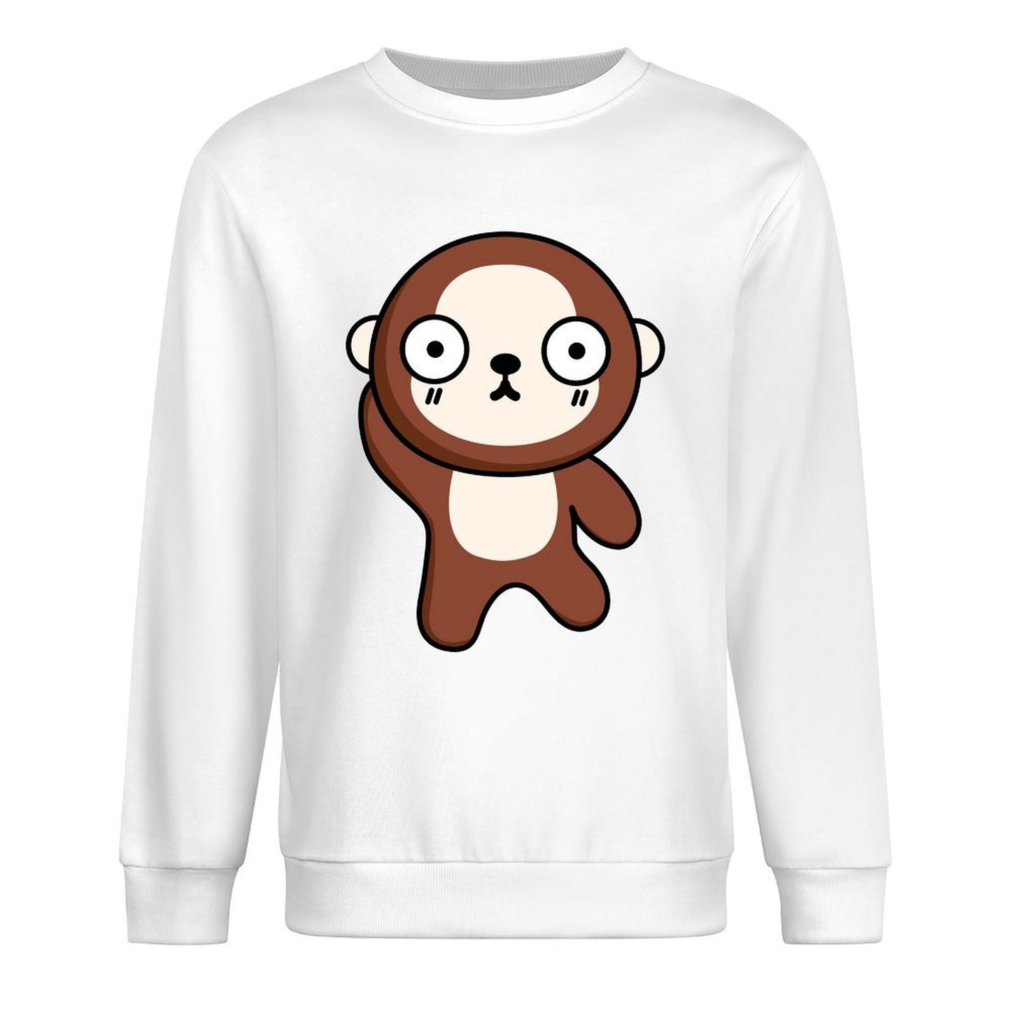 Front Patterned Long Sleeve TopTimeless Modern