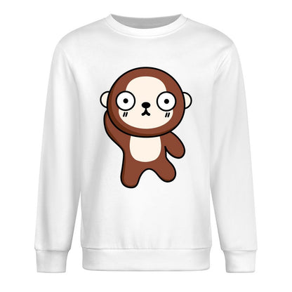 Front Patterned Long Sleeve TopTimeless Modern