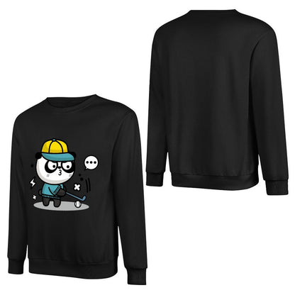 Front Patterned Long Sleeve TopRegular Batch-Printed