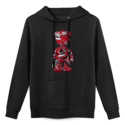 IPIB 250g Hooded Pocket Sweatshirt Front GraphicMen's Hooded  Sweatshirt6000118-2