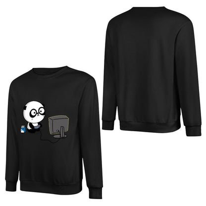 Front Patterned Long Sleeve TopCasual RegularFit