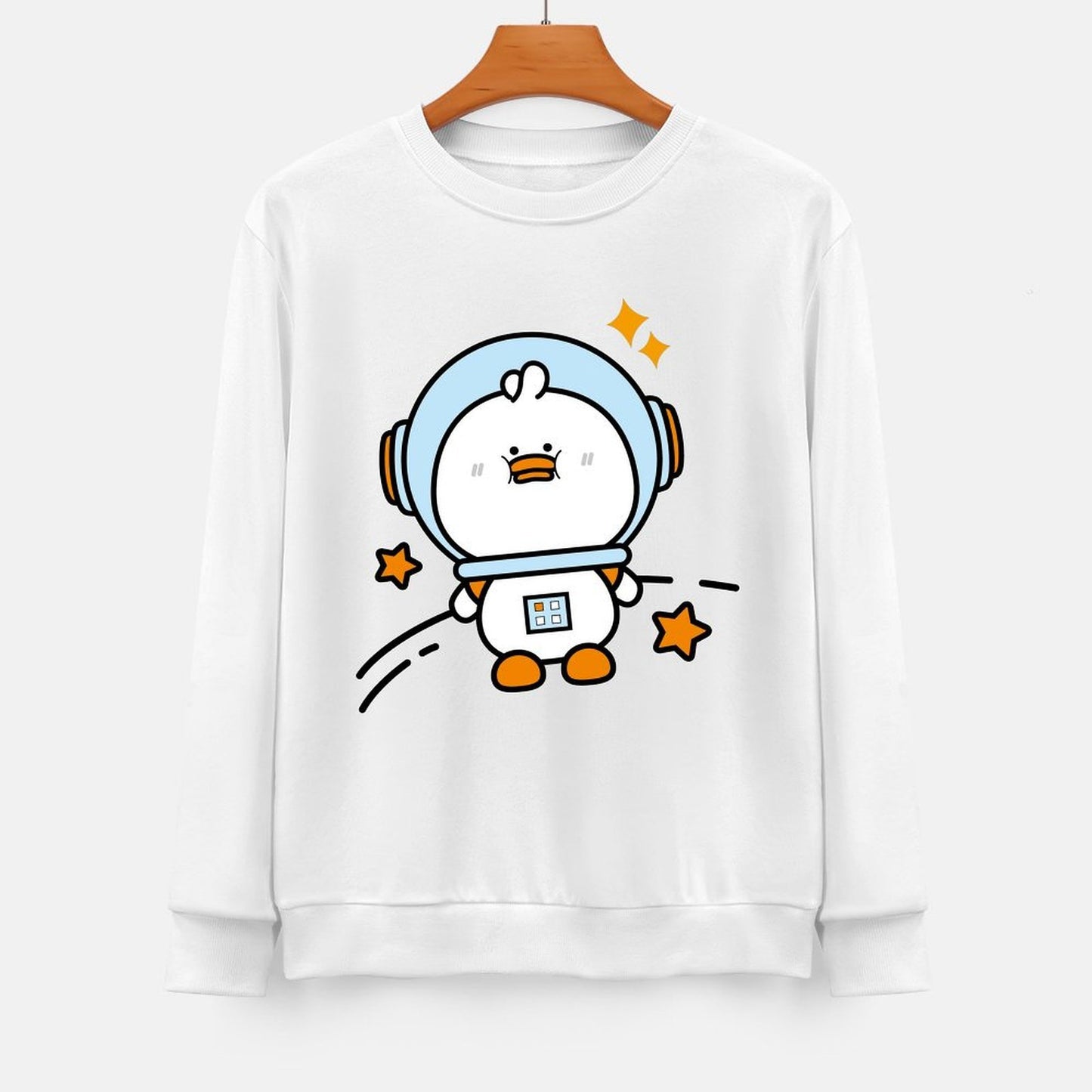 Front Patterned Long Sleeve TopClean Edges Performance