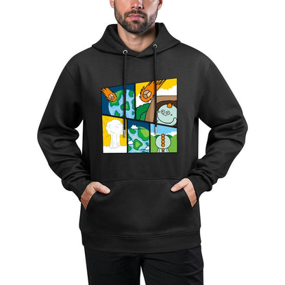 Indoor SmoothWear Front Graphic Hoodies