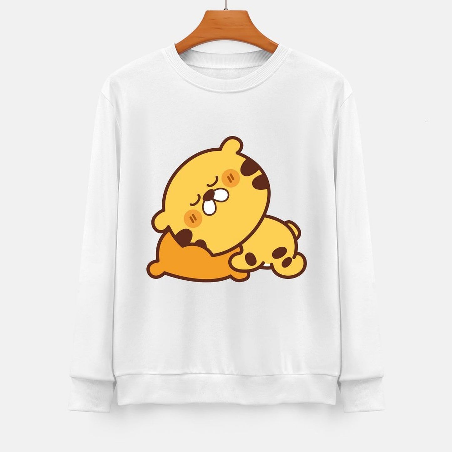 Front Patterned Long Sleeve TopClassic Long Lasting