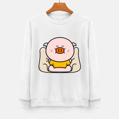 Front Patterned Long Sleeve TopCityStyle Midweight