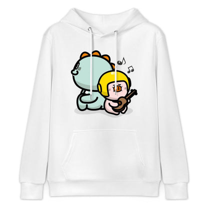 Double-Stitched Durable Front Graphic Hoodies