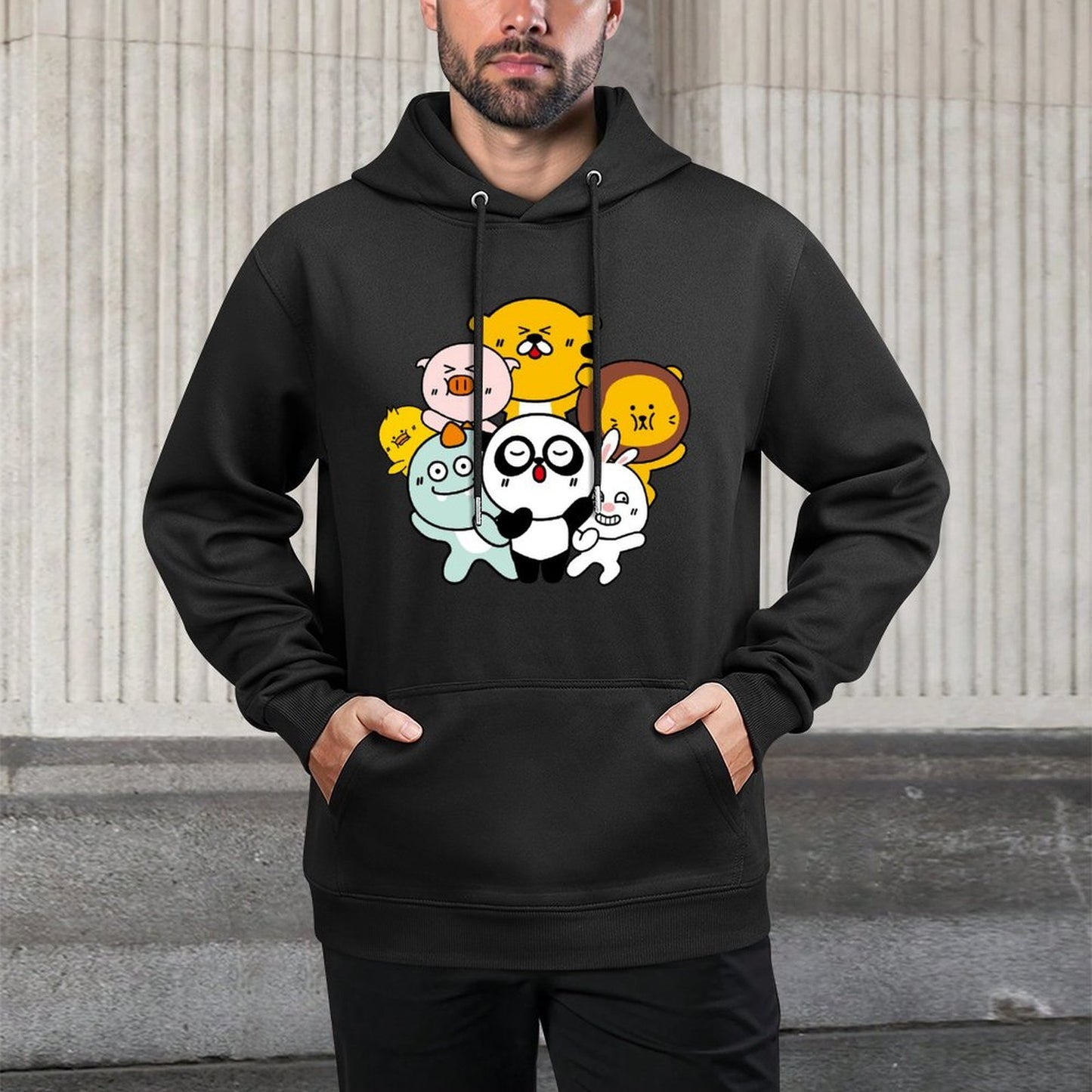 Original Relaxed Fit Front Graphic Hoodies