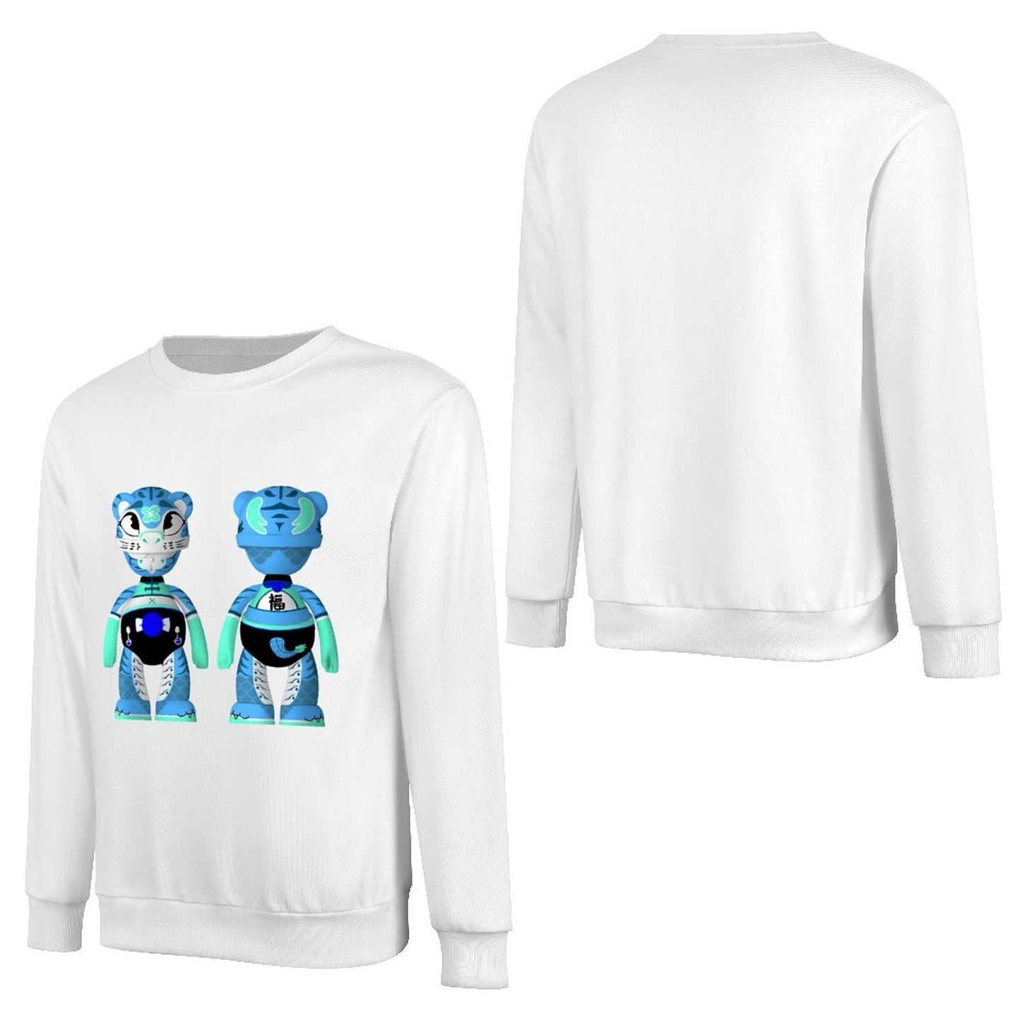 Long Sleeve With Front PatternSolid Slim Fit