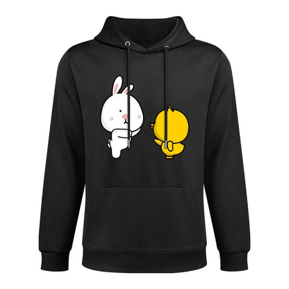 Refined SmoothWear Front Graphic Hoodies