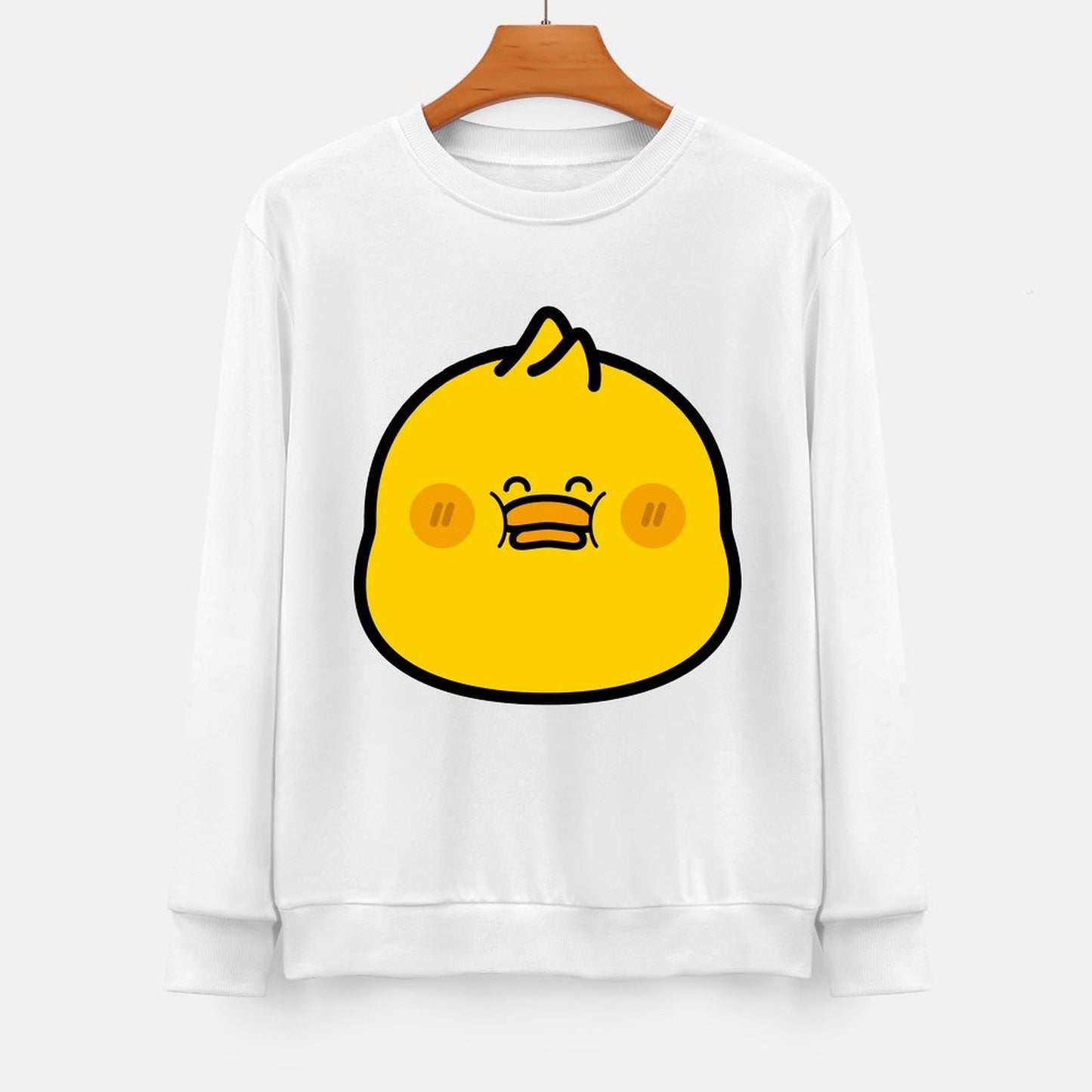 Front Patterned Long Sleeve TopMinimal ActiveWear