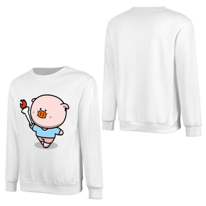 Front Patterned Long Sleeve TopUnisex Premium