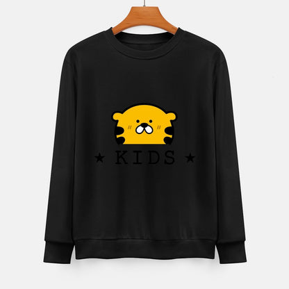  Front Patterned Long Sleeve TopBasicSeries ComfortFit