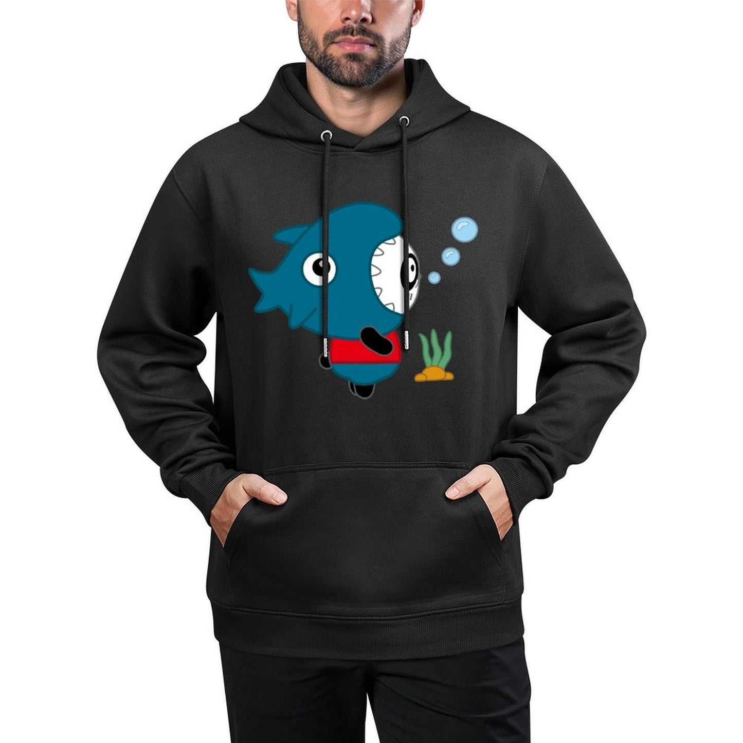 IPBR 250g Hooded Pocket Sweatshirt Front GraphicMen's Hooded  Sweatshirt4000795