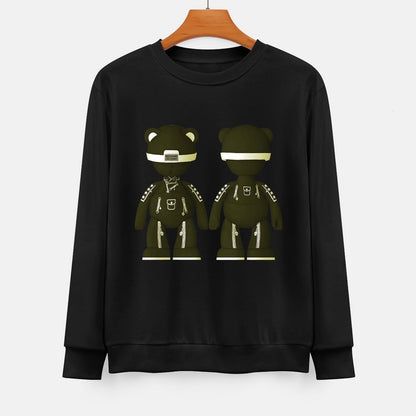 IPIB 250g Crew Neck Long Sleeve Sweatshirt Front GraphicCrew Neck Long Sleeve Sweatshirt6000093-1
