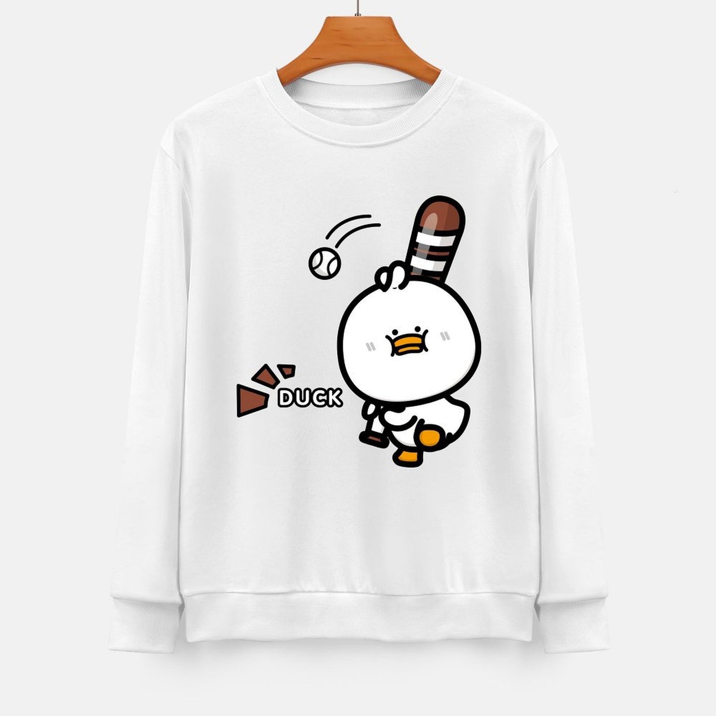 Front Patterned Long Sleeve TopLifestyle SoftTouch