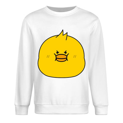 Front Patterned Long Sleeve TopWrinkle-Free Cotton