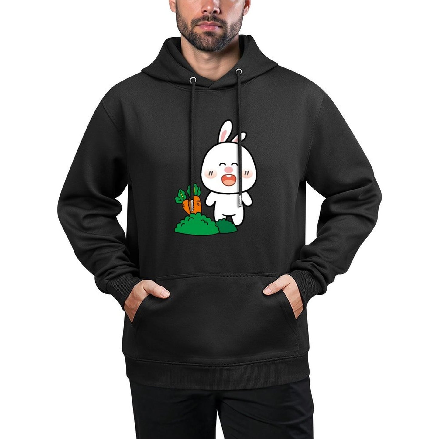 IPBR 250g Hooded Pocket Sweatshirt Front GraphicMen's Hooded  Sweatshirt4001105