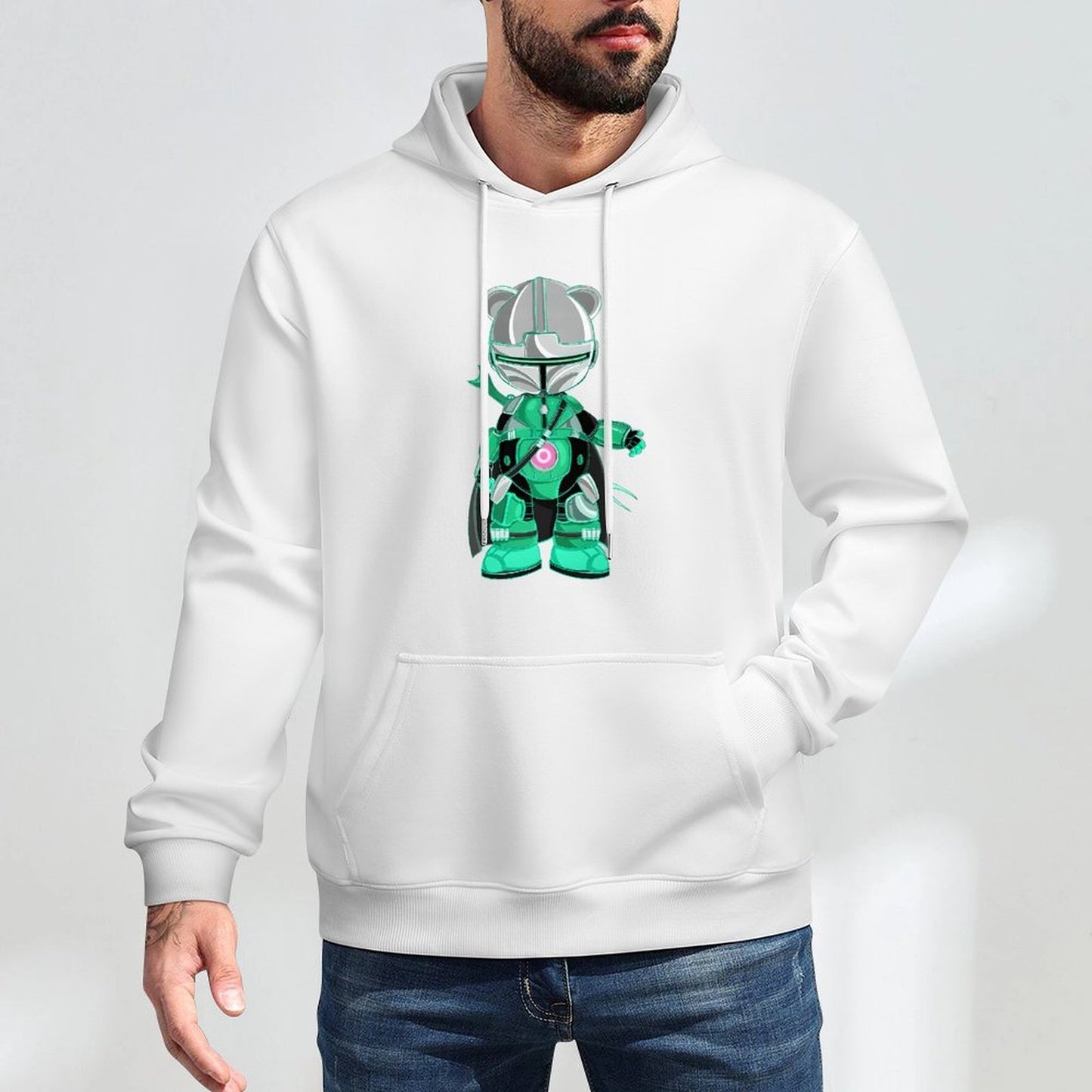 Hoodie Front PatternPremium Finish Performance