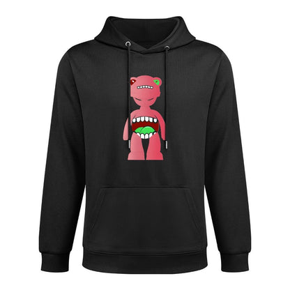 Hoodie Front PatternFade-Resistant Oversized