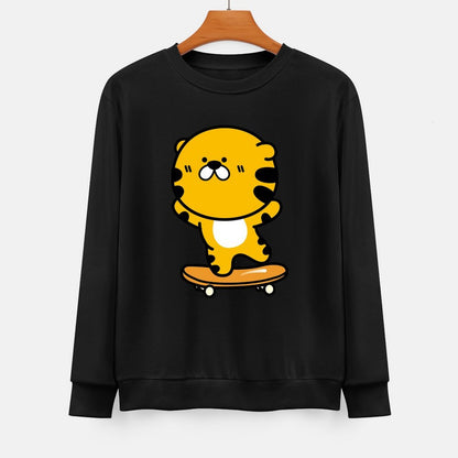  Front Patterned Long Sleeve TopEssential Refined