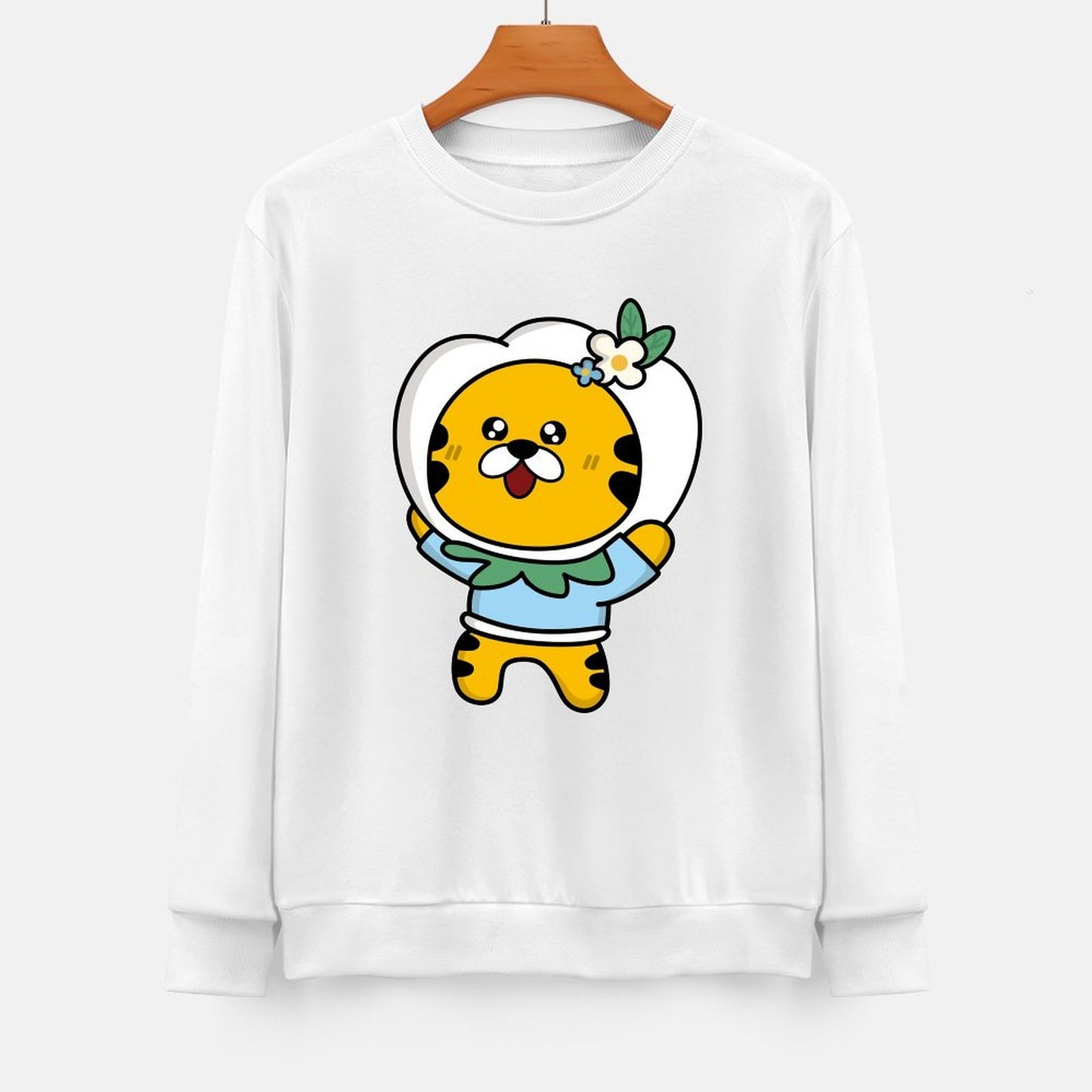 Front Patterned Long Sleeve TopClassicSeries Studio