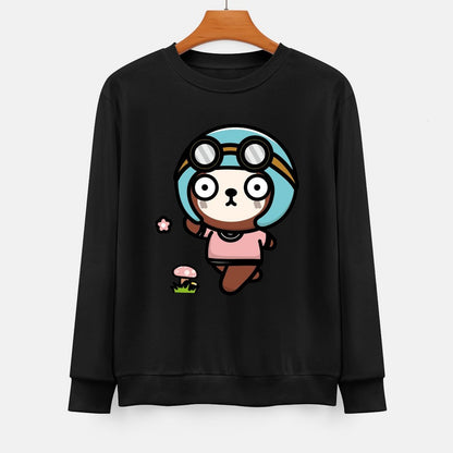 IPBR 250g Crew Neck Long Sleeve Sweatshirt Front GraphicCrew Neck Long Sleeve Sweatshirt4001252