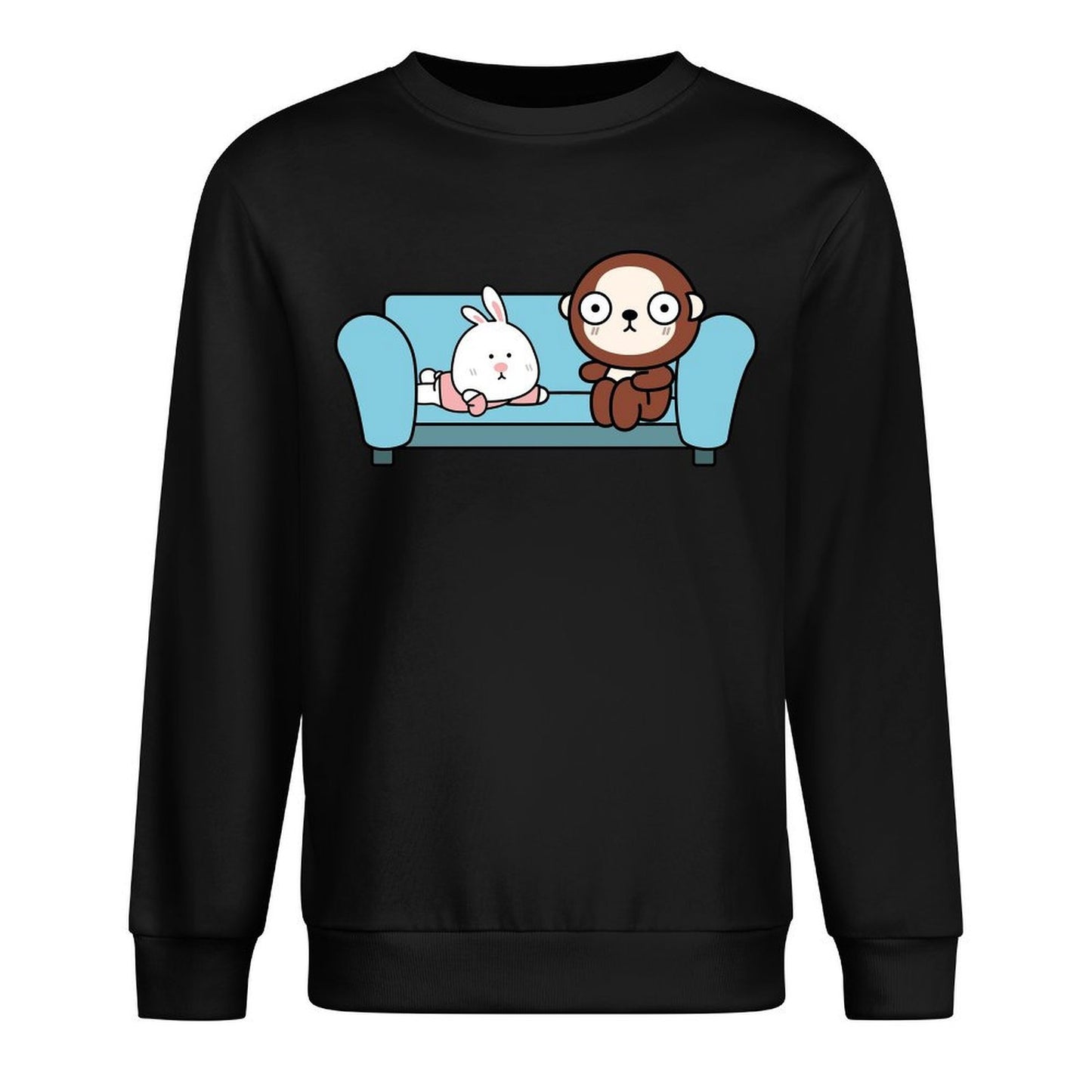 Front Patterned Long Sleeve TopWeekend CityStyle