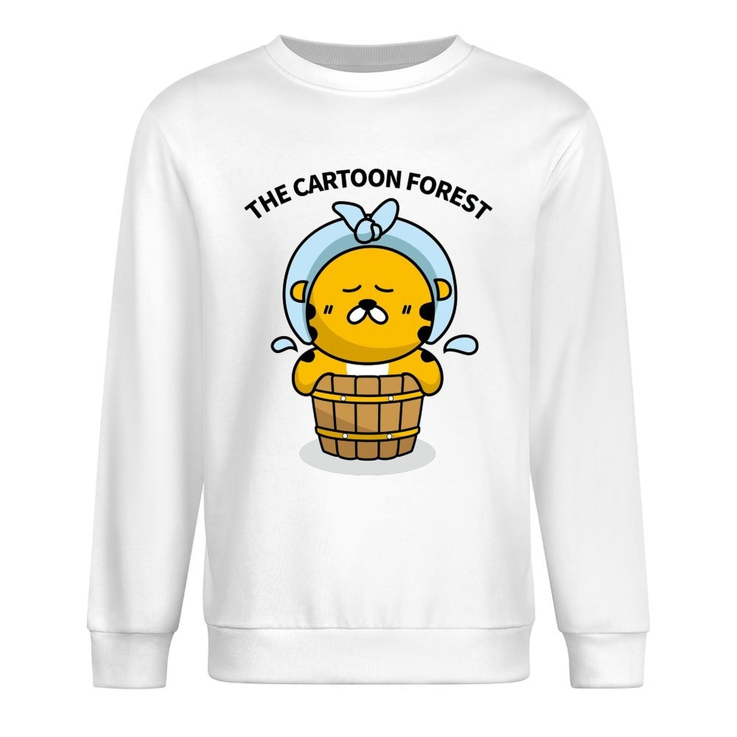 Front Patterned Long Sleeve TopSport Design-Your-Own