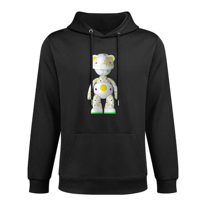 Hoodie Front PatternRecycled Minimalist