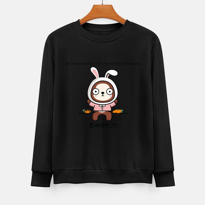  Front Patterned Long Sleeve TopCleanCut Natural