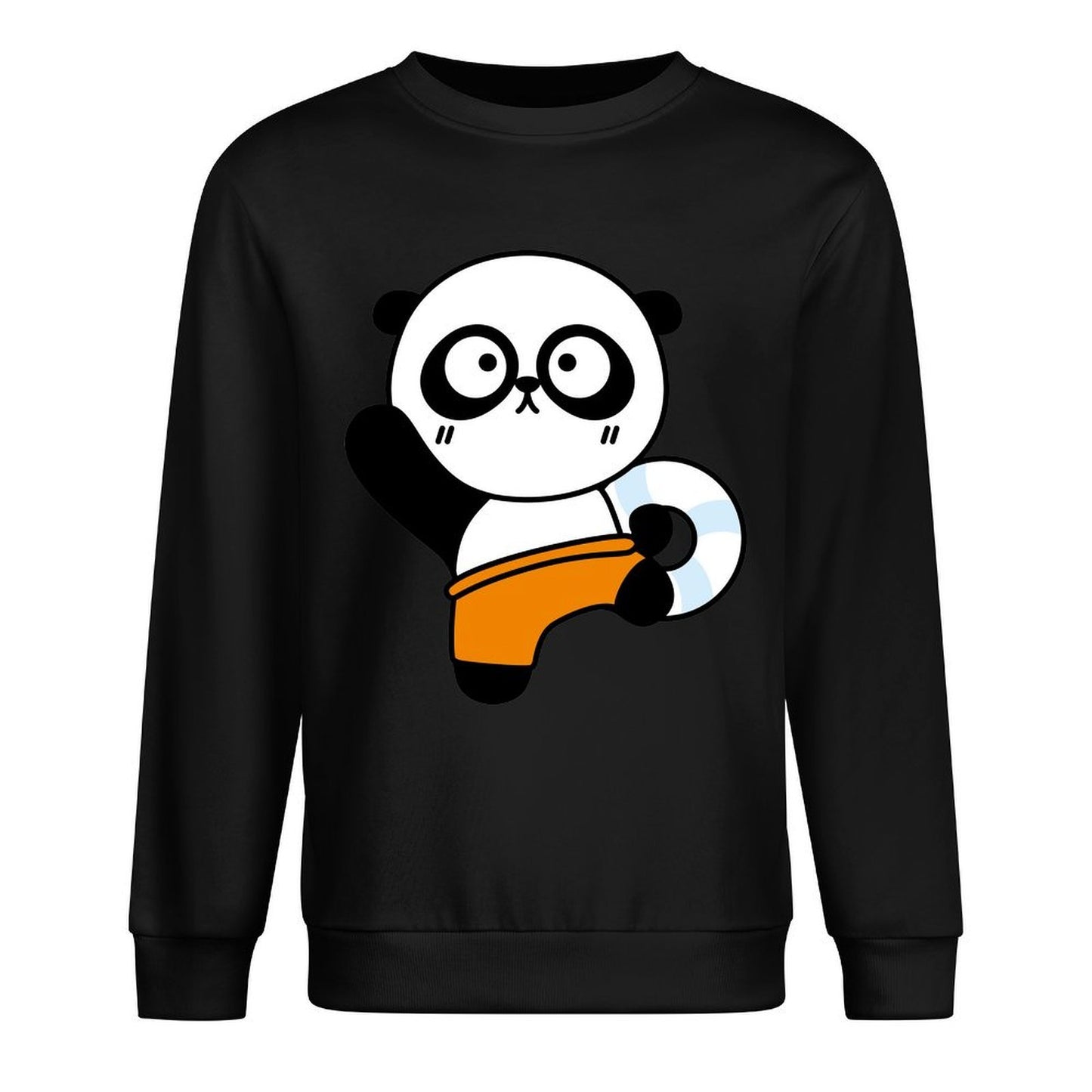 Front Patterned Long Sleeve TopOversized Indoor