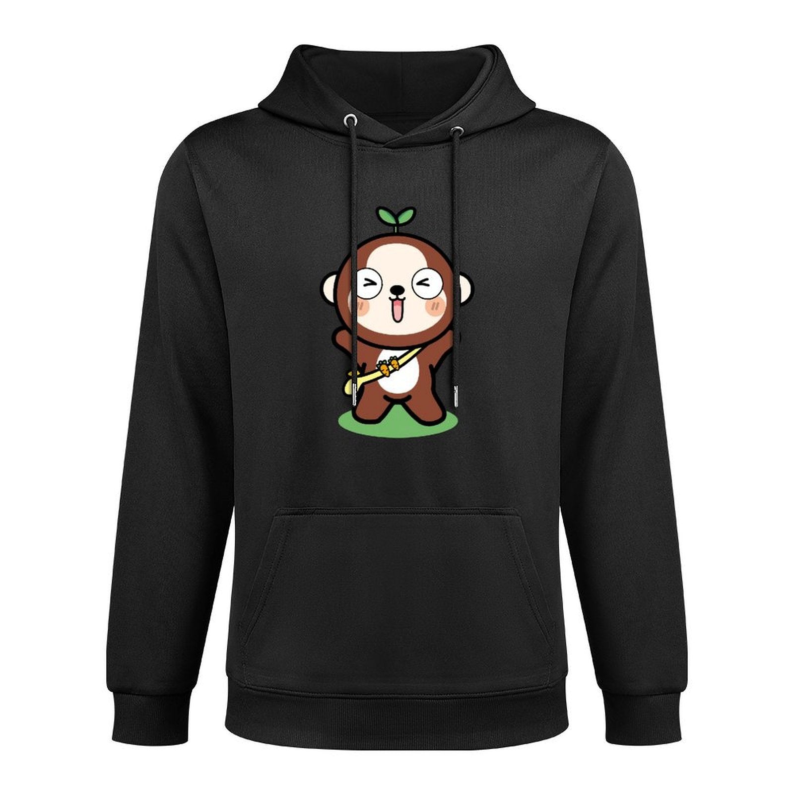 Smooth Slim Fit Front Graphic Hoodies