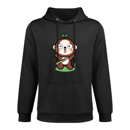 Smooth Slim Fit Front Graphic Hoodies