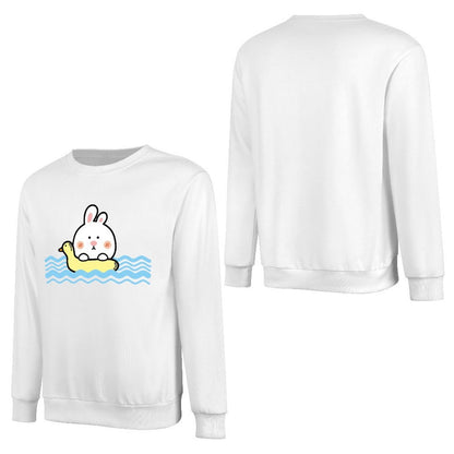 Front Patterned Long Sleeve TopClassicLine Bold