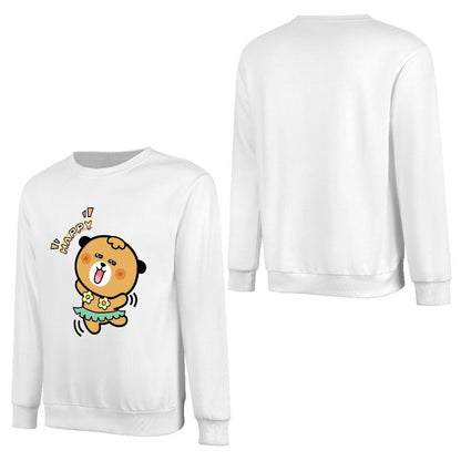 Front Patterned Long Sleeve TopTimelessStyle Edition