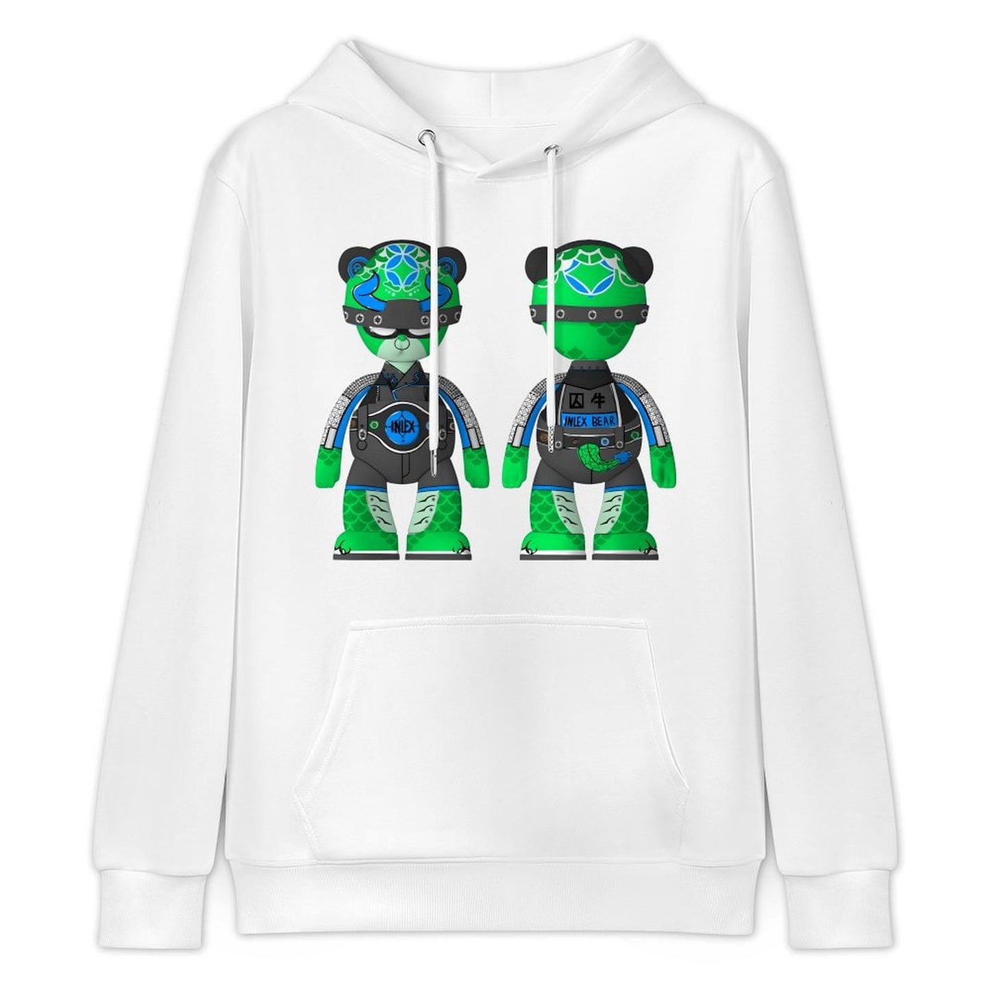 Hoodie Front PatternLightweight Relaxed