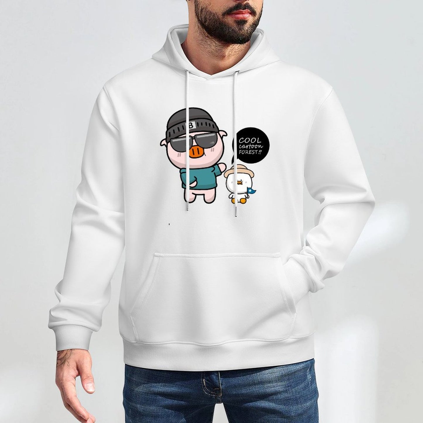 Front Graphic HoodiesUrban Heavyweight