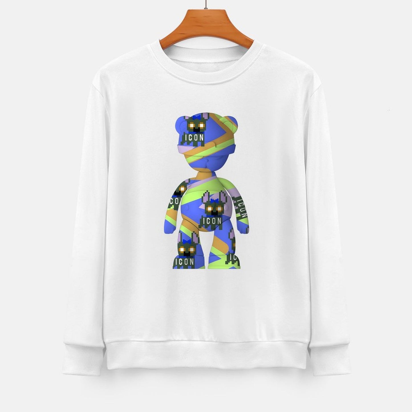 Long Sleeve With Front PatternLogo-Ready Oversized