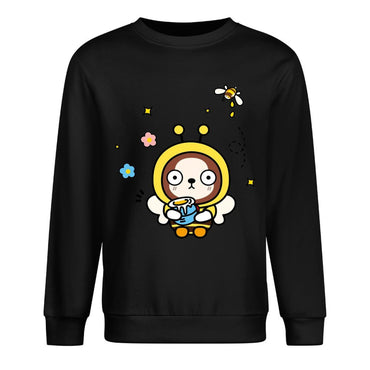 Front Patterned Long Sleeve TopClassicLine Printed