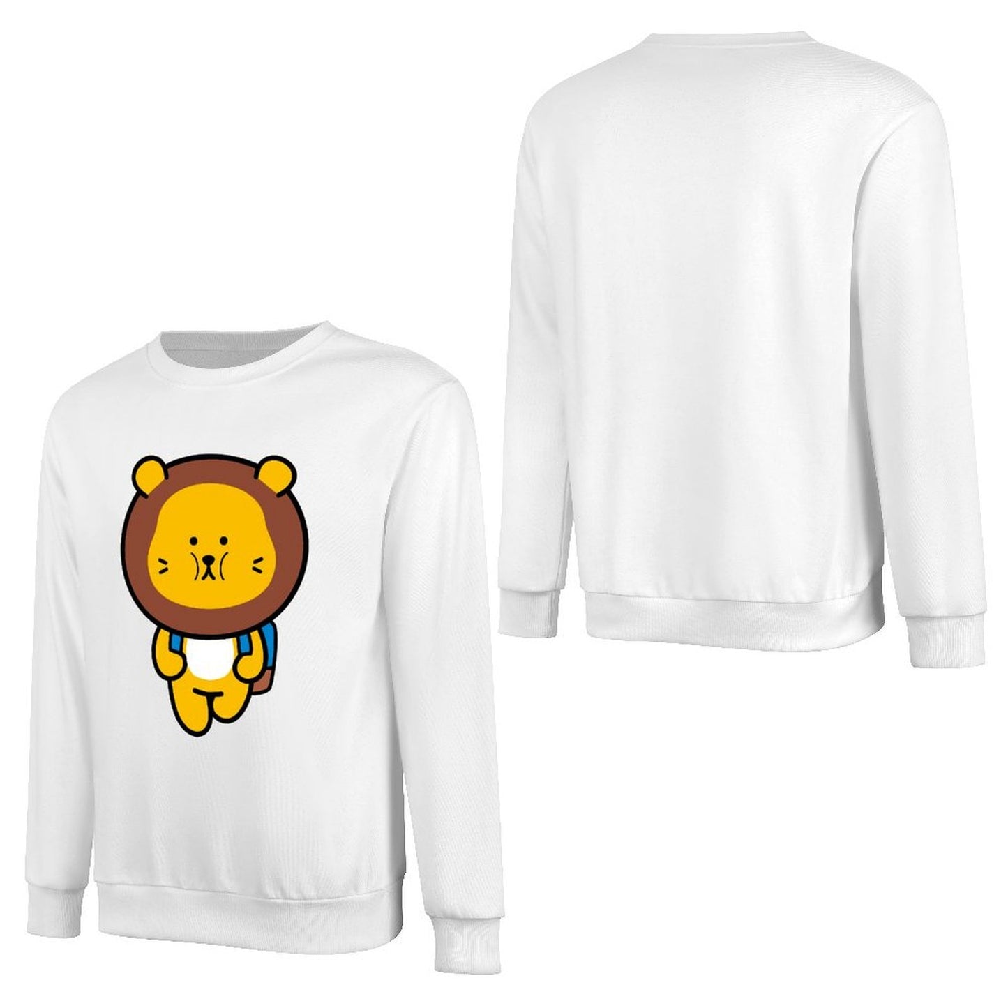 Front Patterned Long Sleeve TopLong Lasting EverydayFit