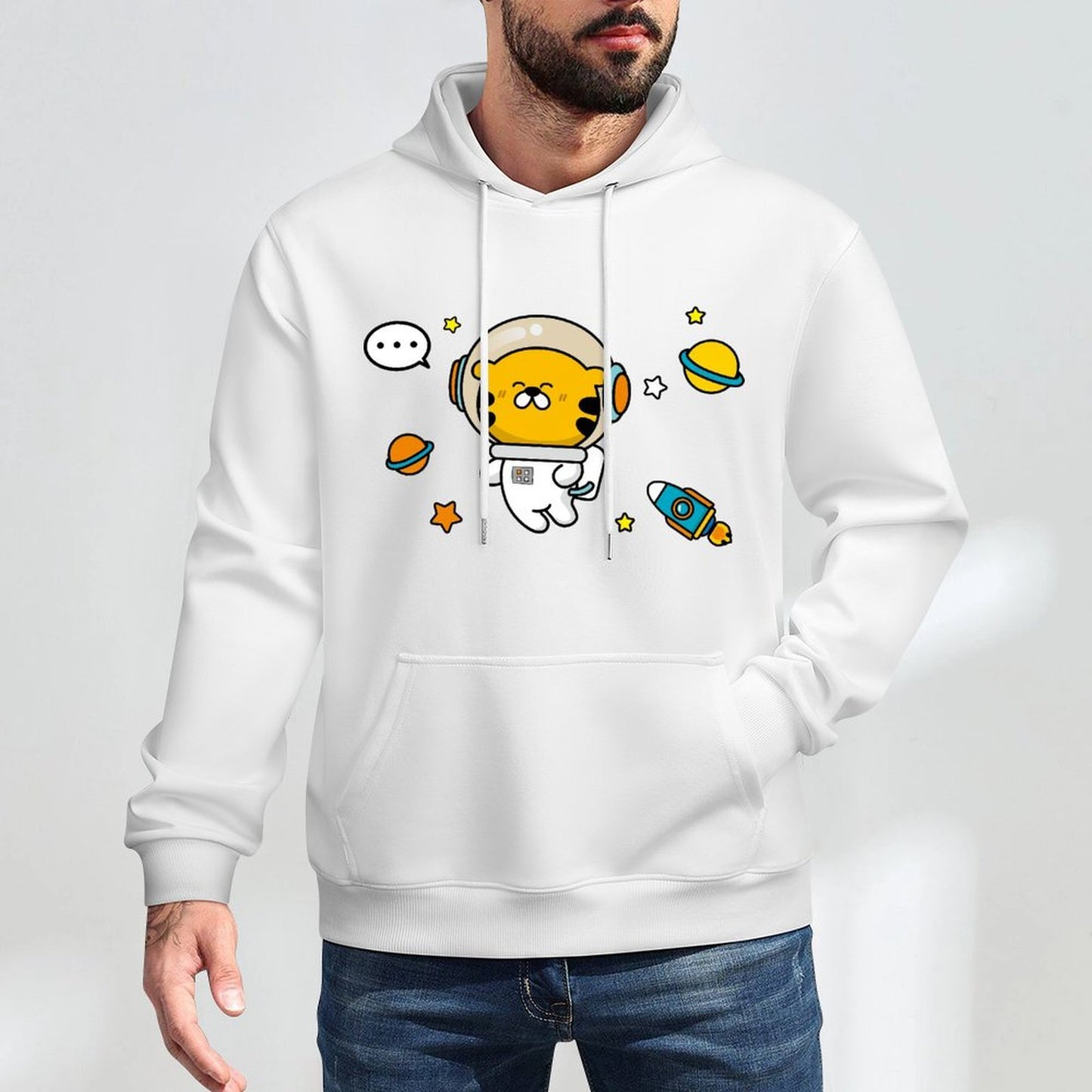 TrueFit RelaxFit Front Graphic Hoodies