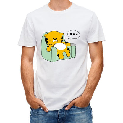 Slim Fit Soft-Touch Front Graphic T-shirt