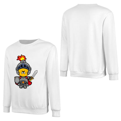 Front Patterned Long Sleeve TopStrong Colorfast