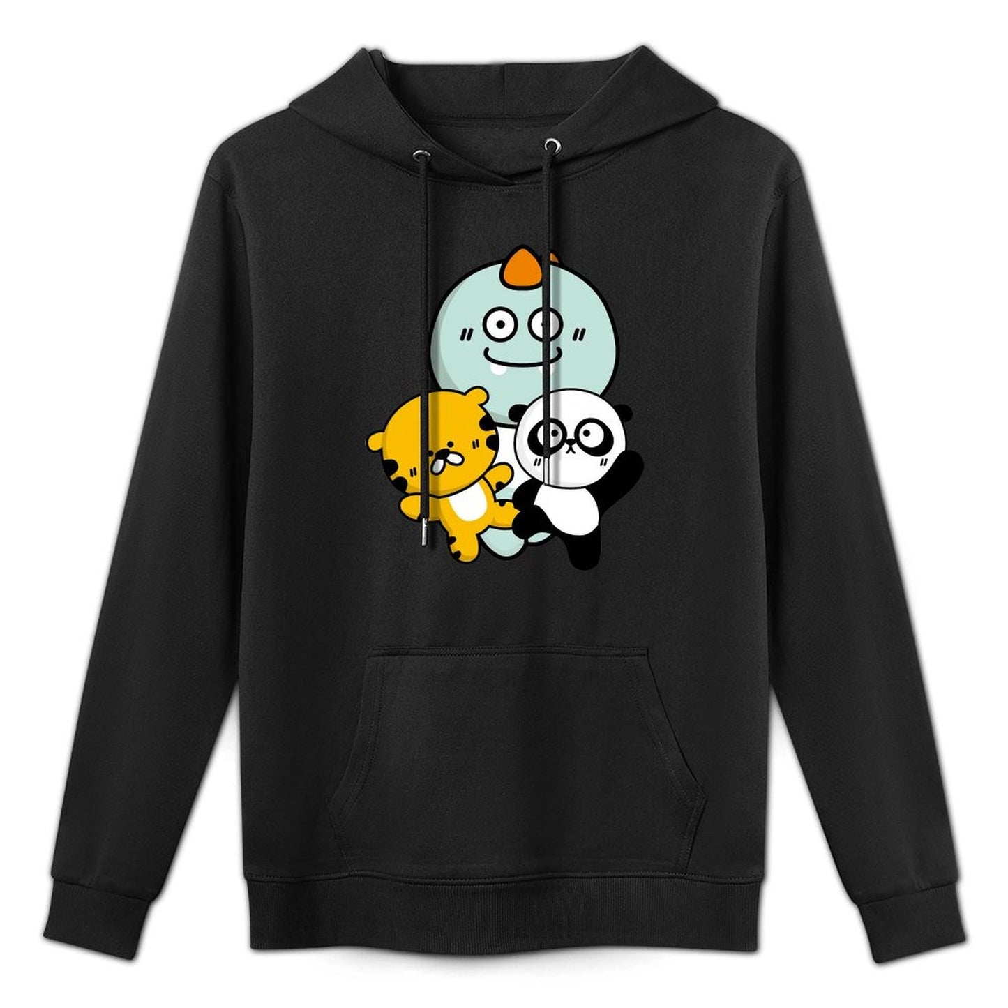 Comfort Double-Stitched Front Graphic Hoodies