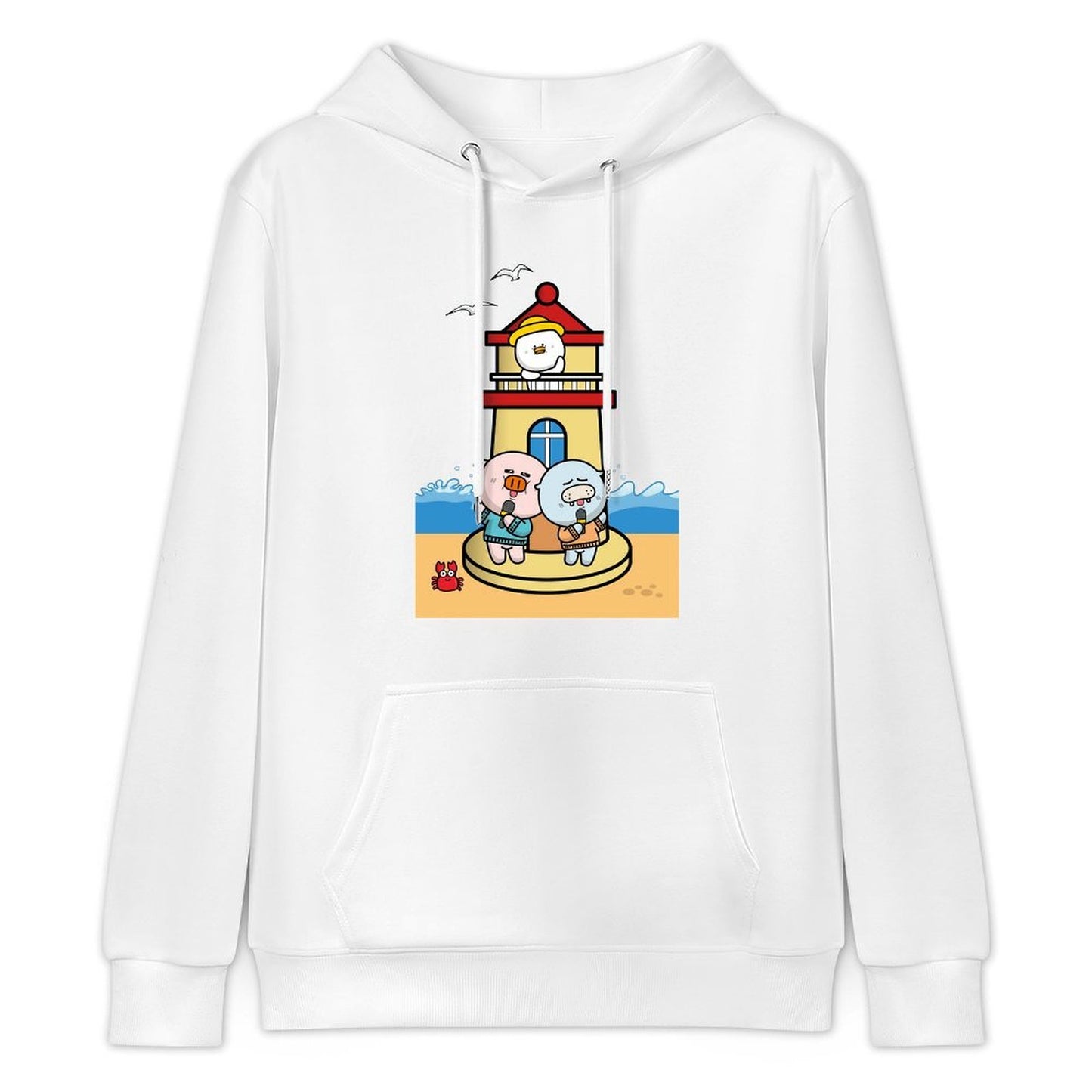 LooseFit CityStyle Front Graphic Hoodies