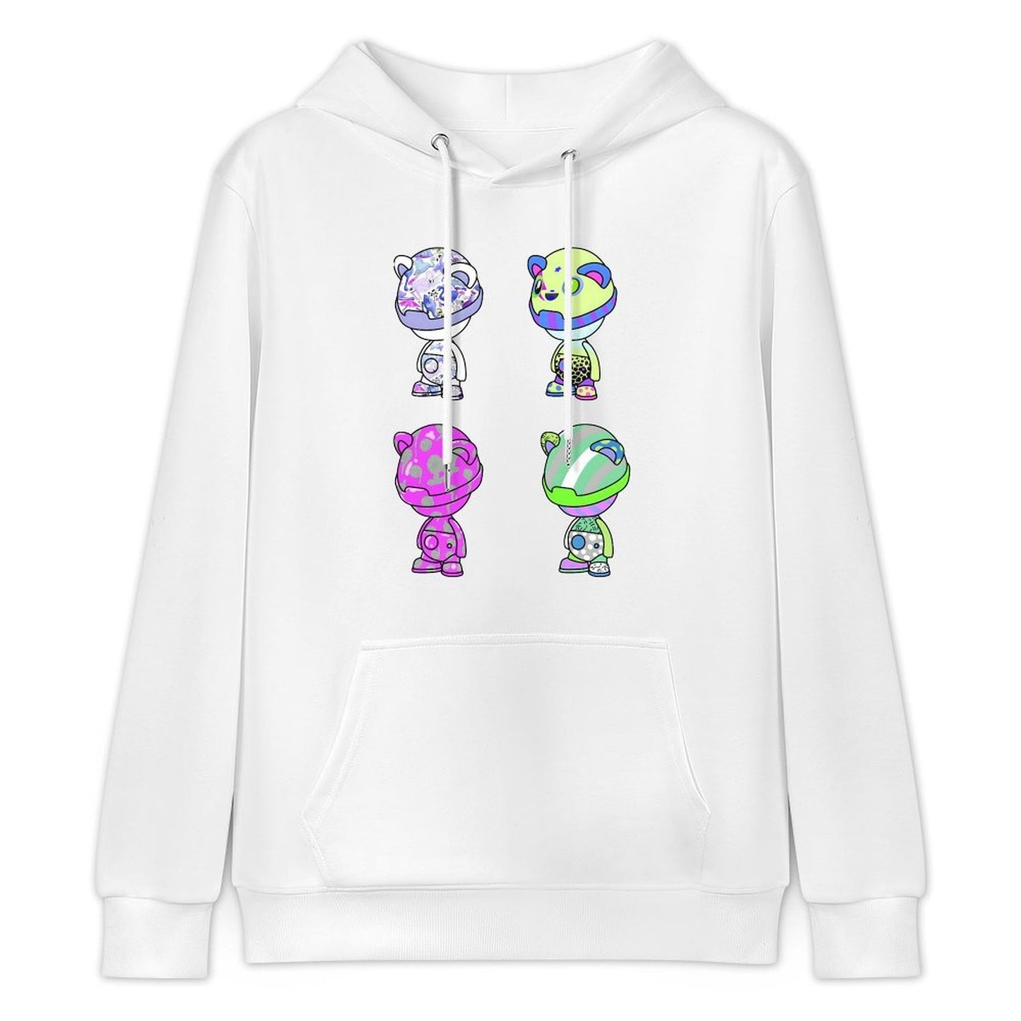 Hoodie Front PatternComfortSeries Crew Neck