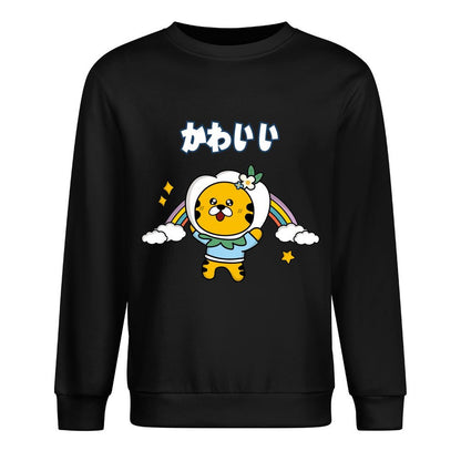 Front Patterned Long Sleeve TopTimelessStyle Vibrant Colors