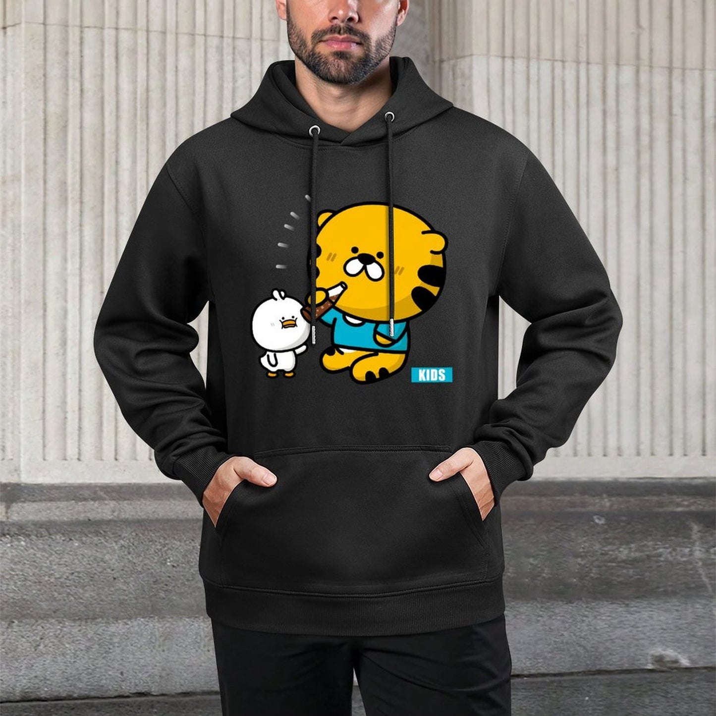 Active Heritage Front Graphic Hoodies