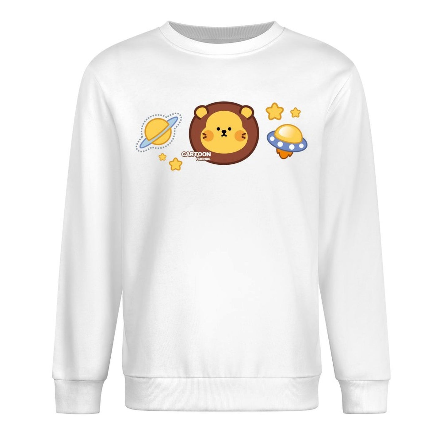 Front Patterned Long Sleeve TopClassic Fit TimelessStyle