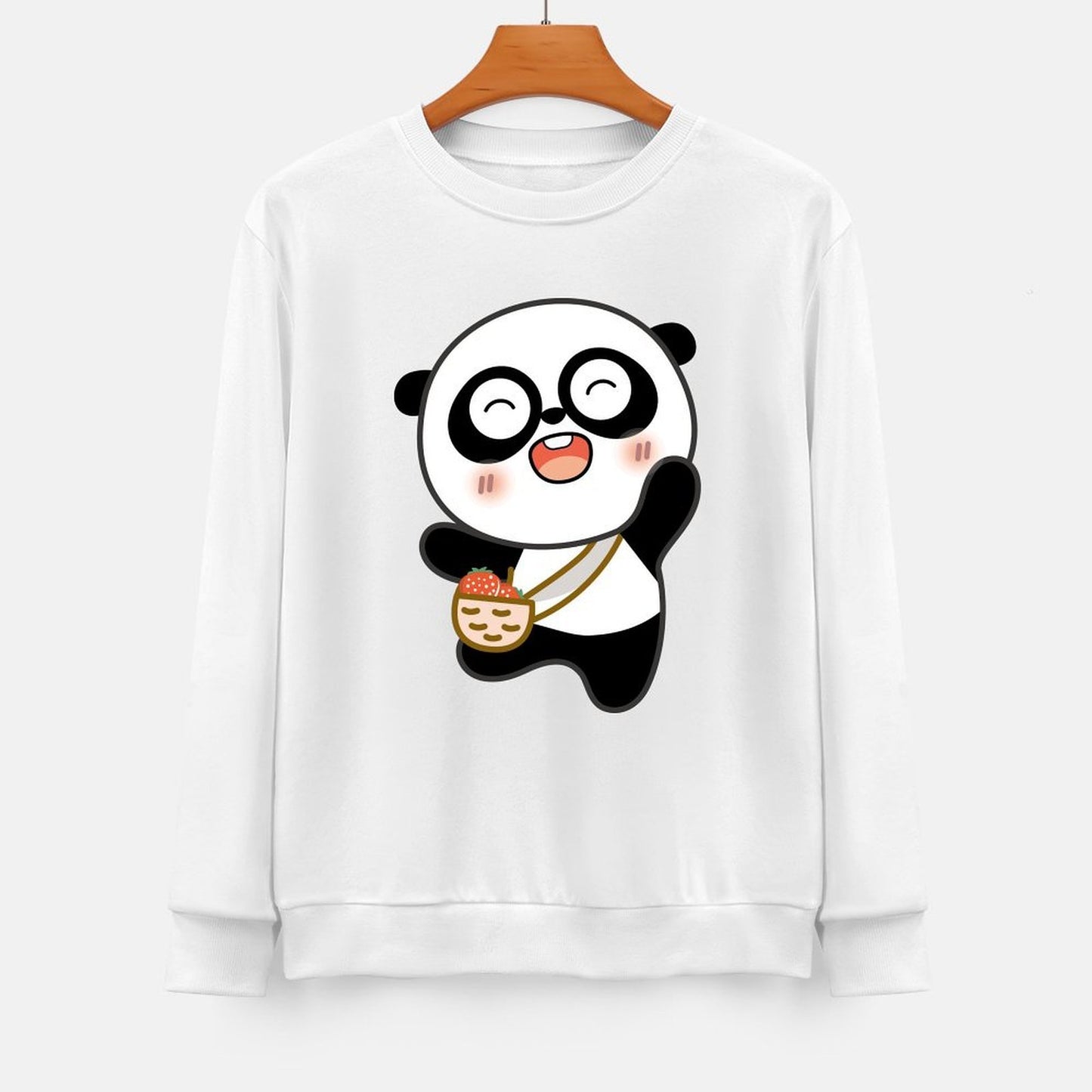 Front Patterned Long Sleeve TopNeutral SoftWear